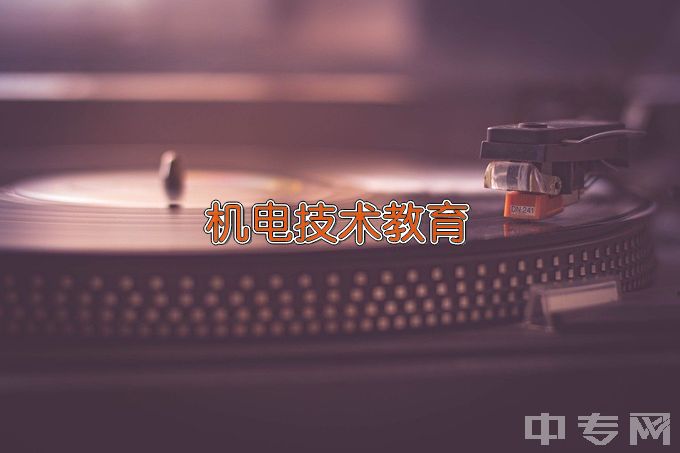 天津职业技术师范大学机电技术教育